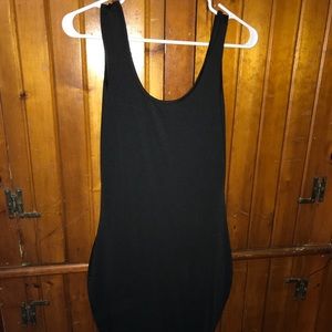 Backless Black Mini Dress